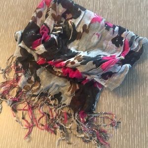 Floral scarf